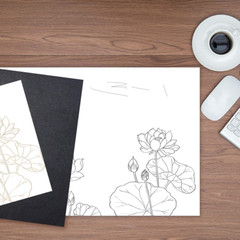 100 Sheets Carbon Transfer Paper Tracing Carbon Paper for DIY Wood Working Paper