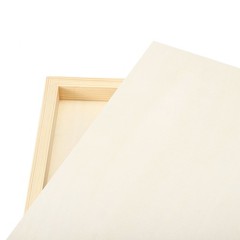 6″x12″ Wood Panels Board,6Pcs Unfinished Wood Canvas Boards for Painting