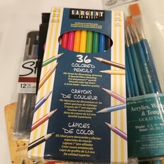 Prismacolor Premier Derwent Castle Ticonderoga Koh-I-Noor Azure Arteza Sharpie