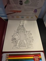 American Girl Samantha Art Studio 6 Colored Pencils Blending Tool