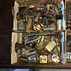 2 pounds “Steampunk Parts for Artist”- assorted smalls – clean bulk#RT6G