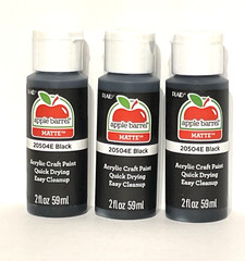 Acrylic Paint 24 Bottle Lot Too Blue Diva Pink Lime Tree Red Apple 48 total oz