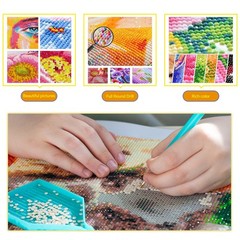 Diamond Paintings Kits for Beginners,Full Round Drill Diamond Arts Kits for Ad,,