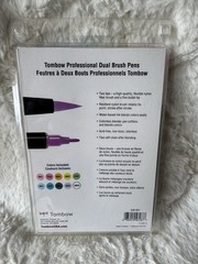 Tombow Professional Dual Brush Pens (9 plus blender pen) Pastel Palette 56187