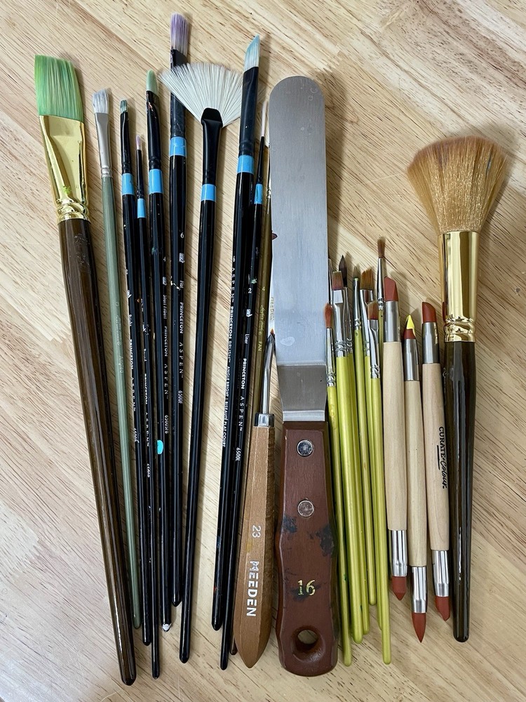 Aspen Long Handle Brushes & Other Various Brands