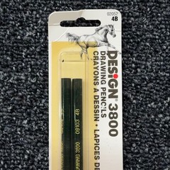 Sanford Design 3800 Drawing Pencils 4B Soft Graphite 2 Pack Made in USA 02052