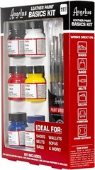 Angelus Acrylic Leather Paint Basics Kit
