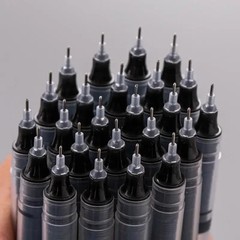10PCS Fine Tip Gel Pens Smooth Writing for Office, School & Daily Notes