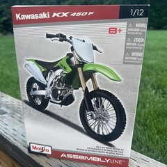 1: 12 Al Kawasaki KX 450F (Colors May Vary),Contemporary Manufacture
