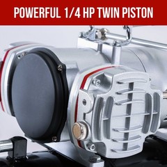 PRO Powerful Twin Cylinder Piston AIRBRUSH AIR COMPRESSOR w/ TANK Hobby T Shirt