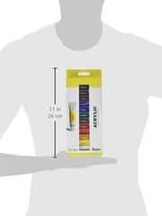 RAYHER Artist’s Acrylic Colours, Multi-Colour, 12 ml 26 x 10.5 x 2.5 cm Acrylic