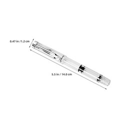8pcs Fountain Ink Brush Pen Refillable Piston Filling Fountain With Flexible Tip