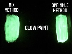Glow Paint Kit – 2 oz paint, Standard & Ultra Glow Powder