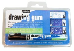 1 Count Drawing Gum Marker, 0.7mm, Natural Latex, Masking Fluid, Art, Pen