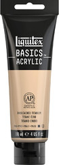 BASICS Acrylic Paint, 118Ml (4-Oz) Tube, Unbleached Titanium