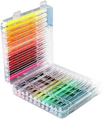Watercolor Brush Marker Set – 36 Vibrant Colors with Flexible Tips & Case