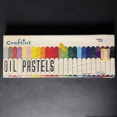 Vintage Craftint Special Oil Pastels Set 510 small Size 23 Colors Unused