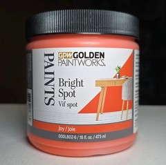 Golden Paintworks Bright Spot Paint | JOY | Orange – SEALED – 16oz Jar