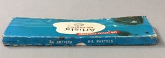 Vintage Artista Oil Pastel Set of 22 Vivid Colors Binney & Smith USA No 224