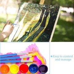 Painting brush set brushes for painting oil Paint Acrylic lot artist face bulk