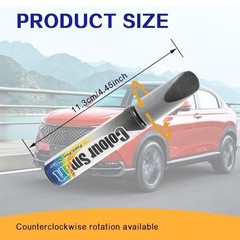 Touch Up Paint for Cars, Car Paint Scratch Repair, Two-In-One Car Touch Up Gray