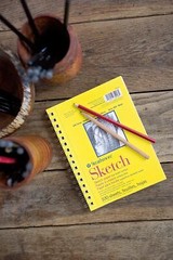 Strathmore 300 Series Sketch Pad 11×14 inch 100 Sheets Lightweight Art Paper