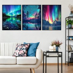 3 Pcs Diamond Art Kits for Adults, 5D Diamond Painting Kits | Full Round Dril,.