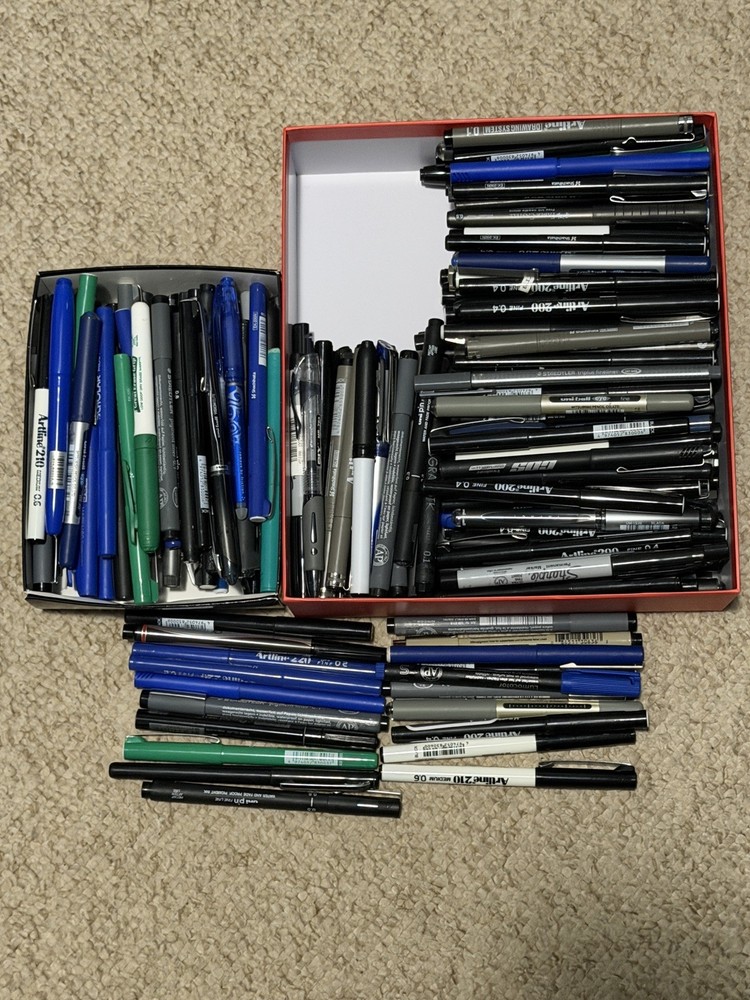 220 x Various art ink