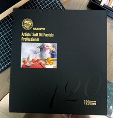 MUNGYO Gallery Soft Oil Pastels 120 Colors MOPV-120P | Professional Artist Set