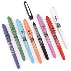 WRITECH Liquid Ink Rollerball, 0.5mm Extra Fine 1 Count (Pack of 8), Vintage