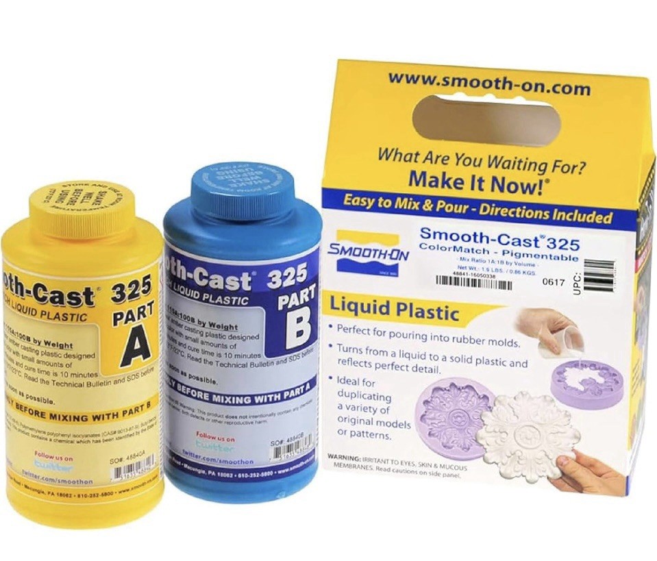 Smooth-On – Smooth-Cast™ 325 ColorMatch™ Series: Low Viscosity Liquid Plastic