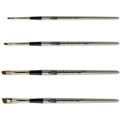 AS-62 Russian Pure Sable Angle Shaders Brush Set 4 pcs
