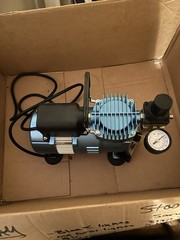 Master Airbrush Runner II Dual Fan Air Compressor Airbrushing ABD KIT-3AIR-20