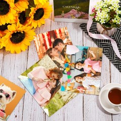 10 Pcs Aluminum Sublimation Blanks Heat, 6 x 8 inches 6 x 8 inches, white 6*8