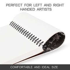 Sketchpad 9×12 Inch 68lb 100 Sheets Top Spiral Bound Sketch Book for Drawing