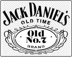 JD OLD TIME OLD NO. 7 BRAND IMAGE, TENNESSEE WHISKEY AIRBRUSH, PAINTING , LOGO