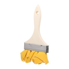 Wood Stain Tool Paddle Brush for Painting Lambskin Applicator Chalked