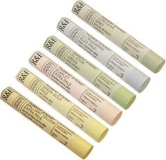 Handmade Paints – Professional Oil Pigment Stick, Earth Tones, Set of 6