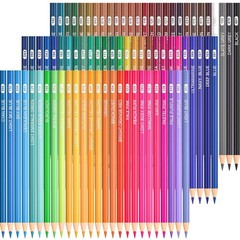 Colored Pencils 80 Pack Soft Core Drawing Supplies Sketching