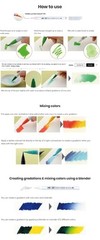 Kuretake ZIG CLEAN COLOR Real Brush 6 colors set ‘Portrait colors Ⅱ’ for i