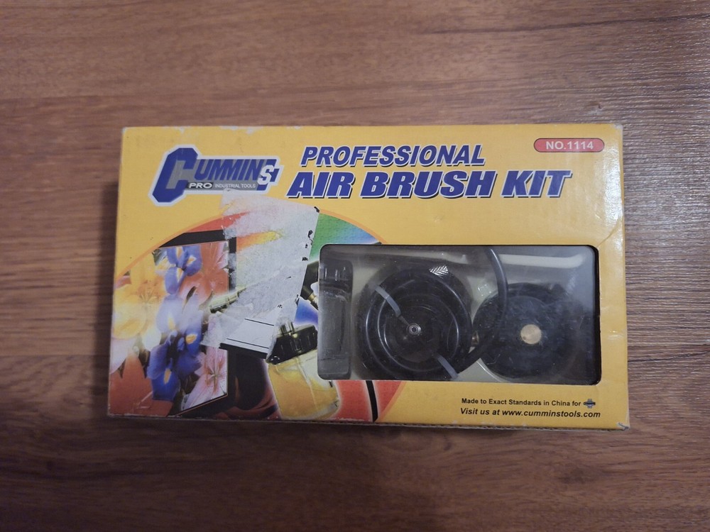 Cummins Professional Air Brush Kit No-1114 Read Description