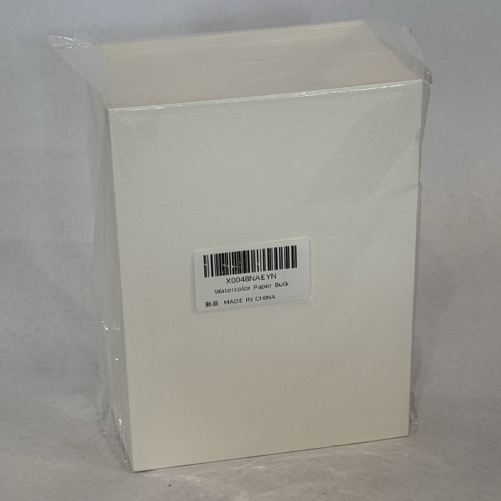 Watercolor Paper Bulk 140lb/300gsm Watercolor Paper 5×7 inches 180 Sheets