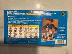2 Pack Sealed 12 Sanford Mr. Sketch Scented Water Color Markers VTG 1995