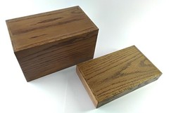 Copic marker storage box holder organizer w/ magnetic lid handmade wooden