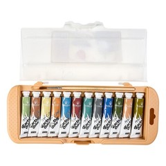 Earthy Colors Paint Set 12ml Tubes 12 Colors Wholesale Bulk Pack 10 Boxes Vertex