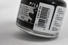 Lot of 2 Daler Rowney FW ARtsits Acrylink Ink Bottles 29.5mL 1oz Black 50761913