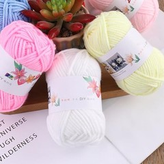 Acrylic Yarn Mini Skeins, 1200 Yards Soft Yarn for Crocheting & Knitting,
