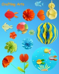 5 Inch Colored Craft Paper Circles – Assorted Colors, 200 Sheets for Kids