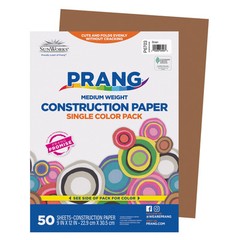 Prang Construction Paper 50 Count Medium Weight Bright Color for Arts Crafts