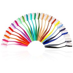Yoseng 10 Pack Ink Blending Brushes for Paper Crafts – Color-Coded Handles